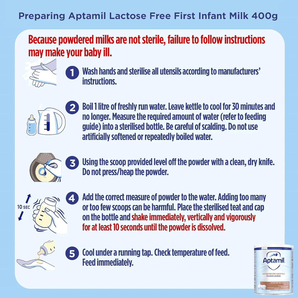 Aptamil Lactose Free From Birth 400g