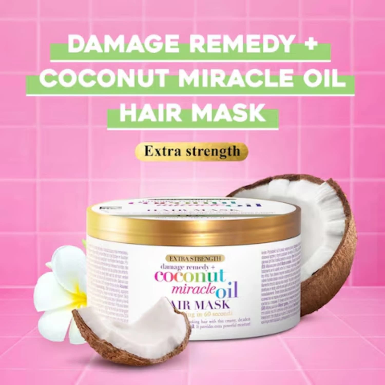 Ogx Hair Mask Coconut Miracle Mask 300g
