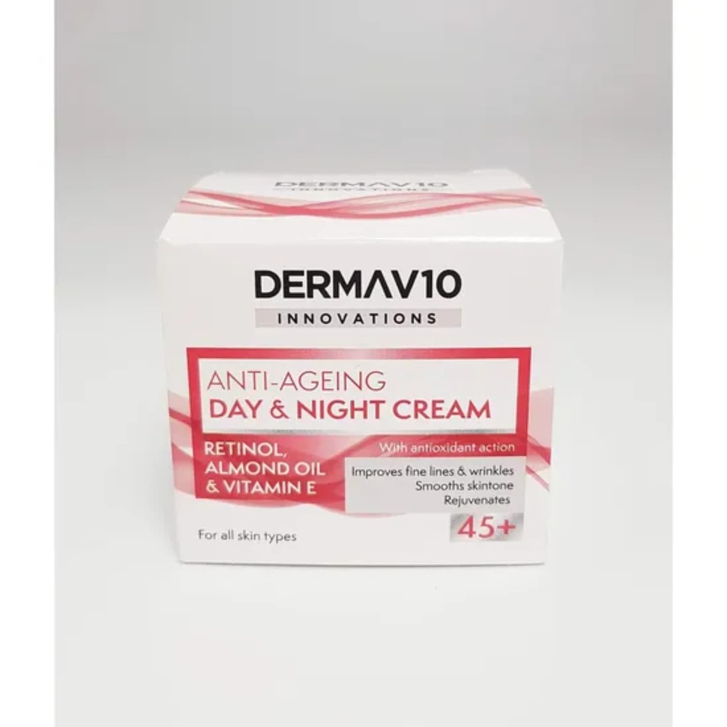 Derma V10 Day &amp; Night Cream Anti Ageing 50ml