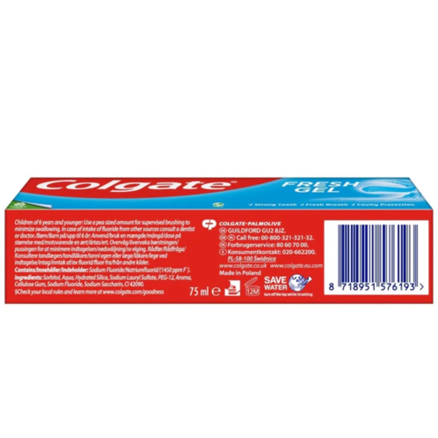 Colgate Fresh Gel Toothpaste 75ml