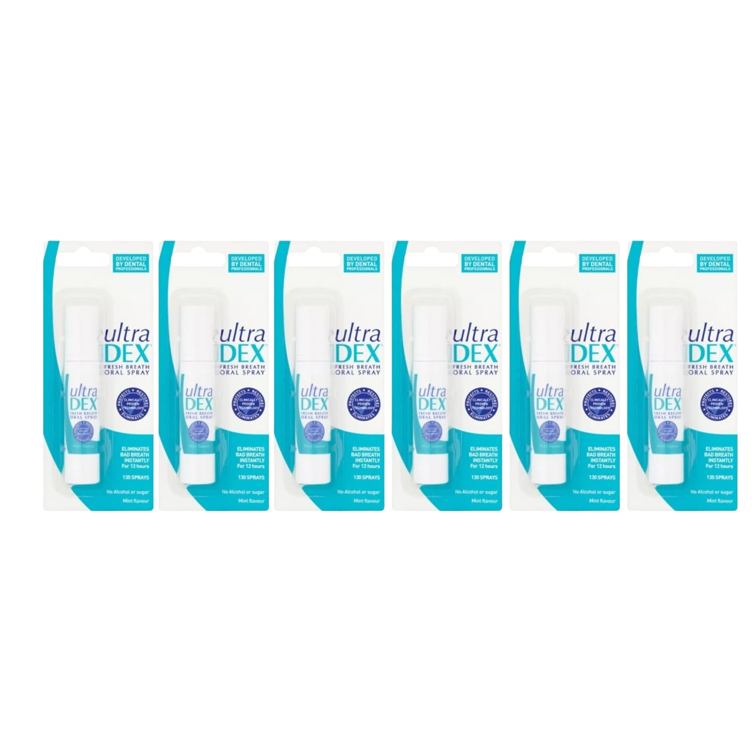 Ultradex Fresh Breath Oral Spray 9ml - Pack of 6