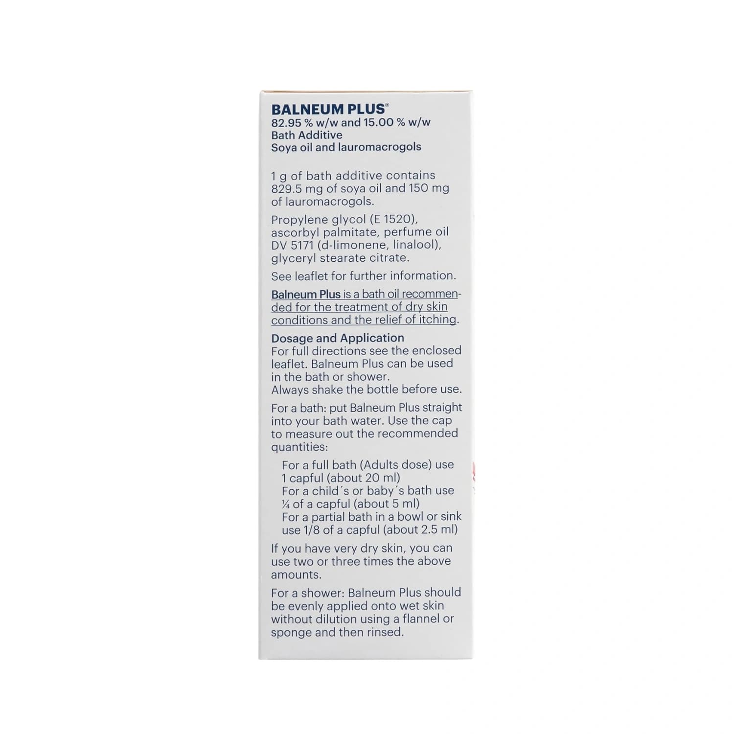 Balneum Plus Bath Oil 500ml