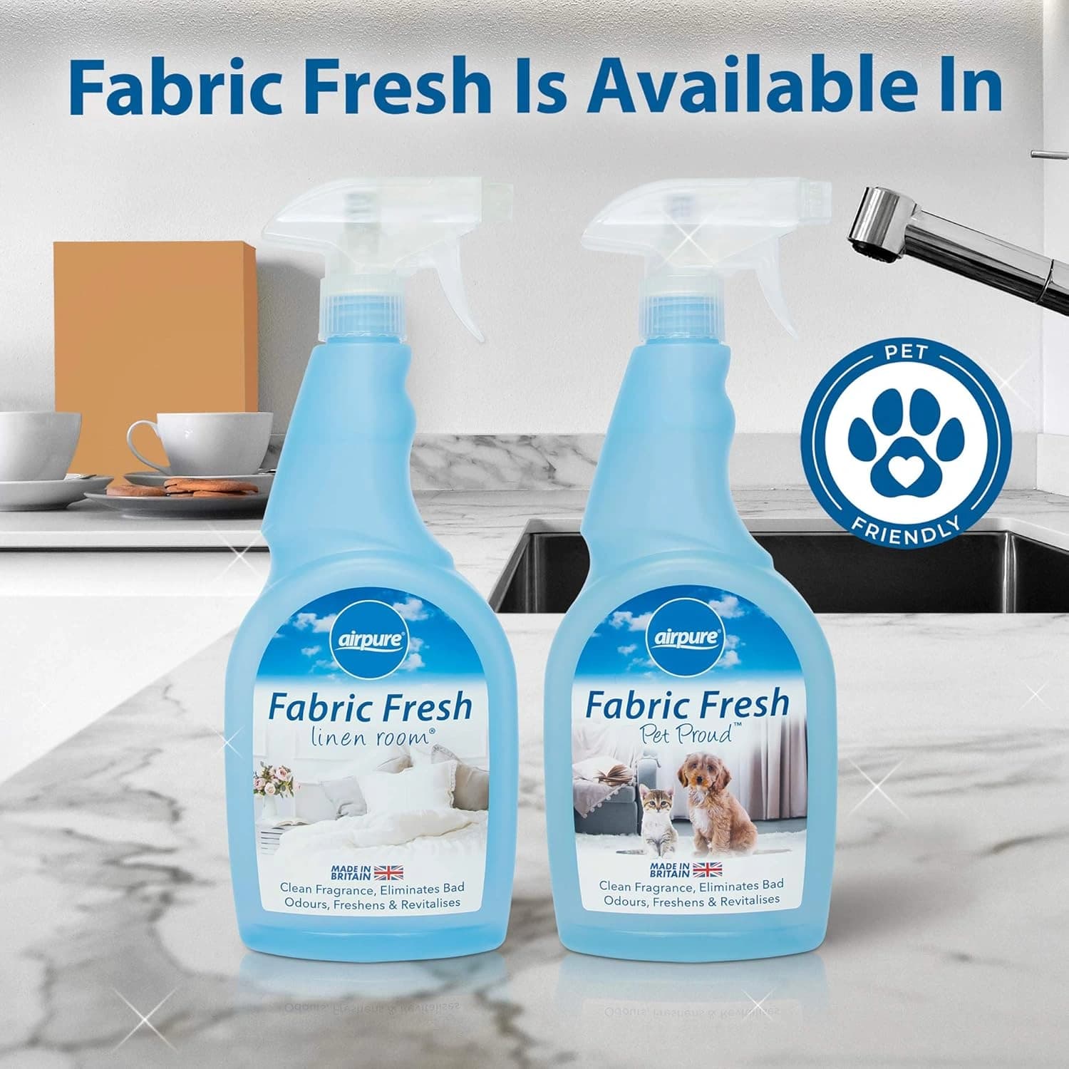 Airpure Fabric Freshener Pet Proud Spray 750ml