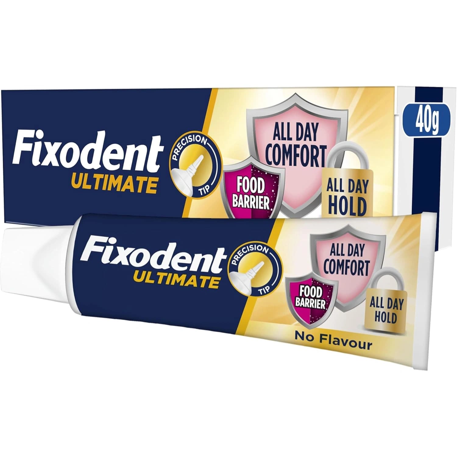 Fixodent Ultimate Flavour Free 40g