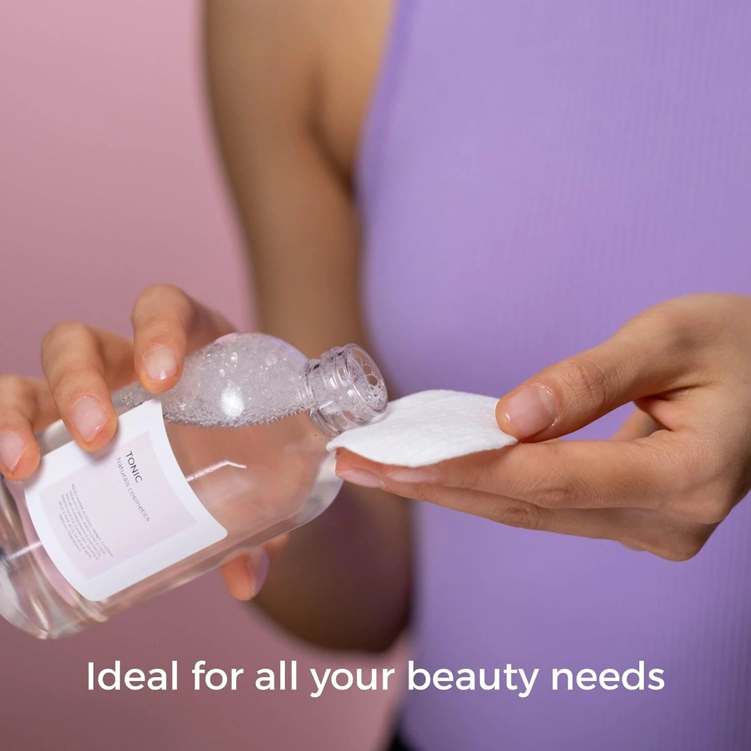 Pretty large oval cosmetic pads 50