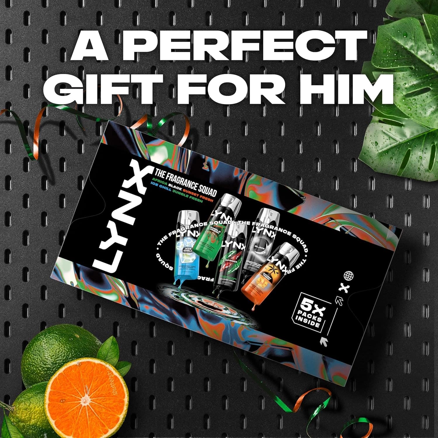 Lynx Fragrance Squad Body Spray 5 Piece Gift Set