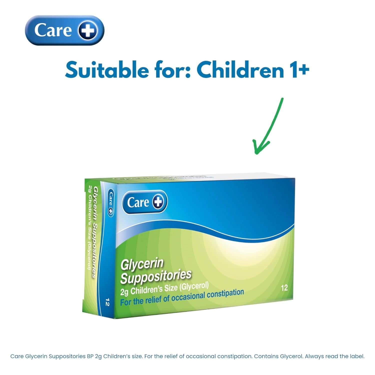 Care Glycerol Suppositories Children Constipation 12s