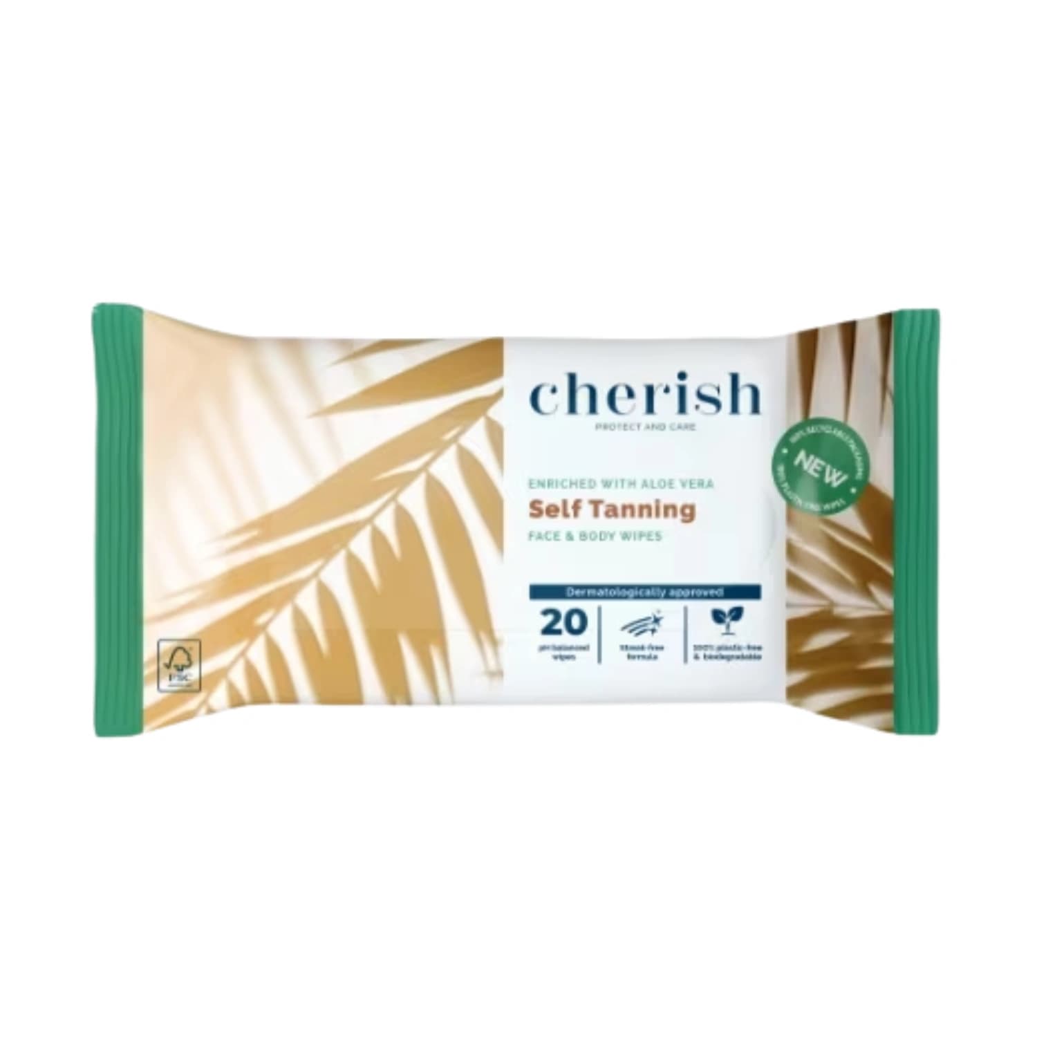 Cherish Self Tanning Wipes 20 Wipes