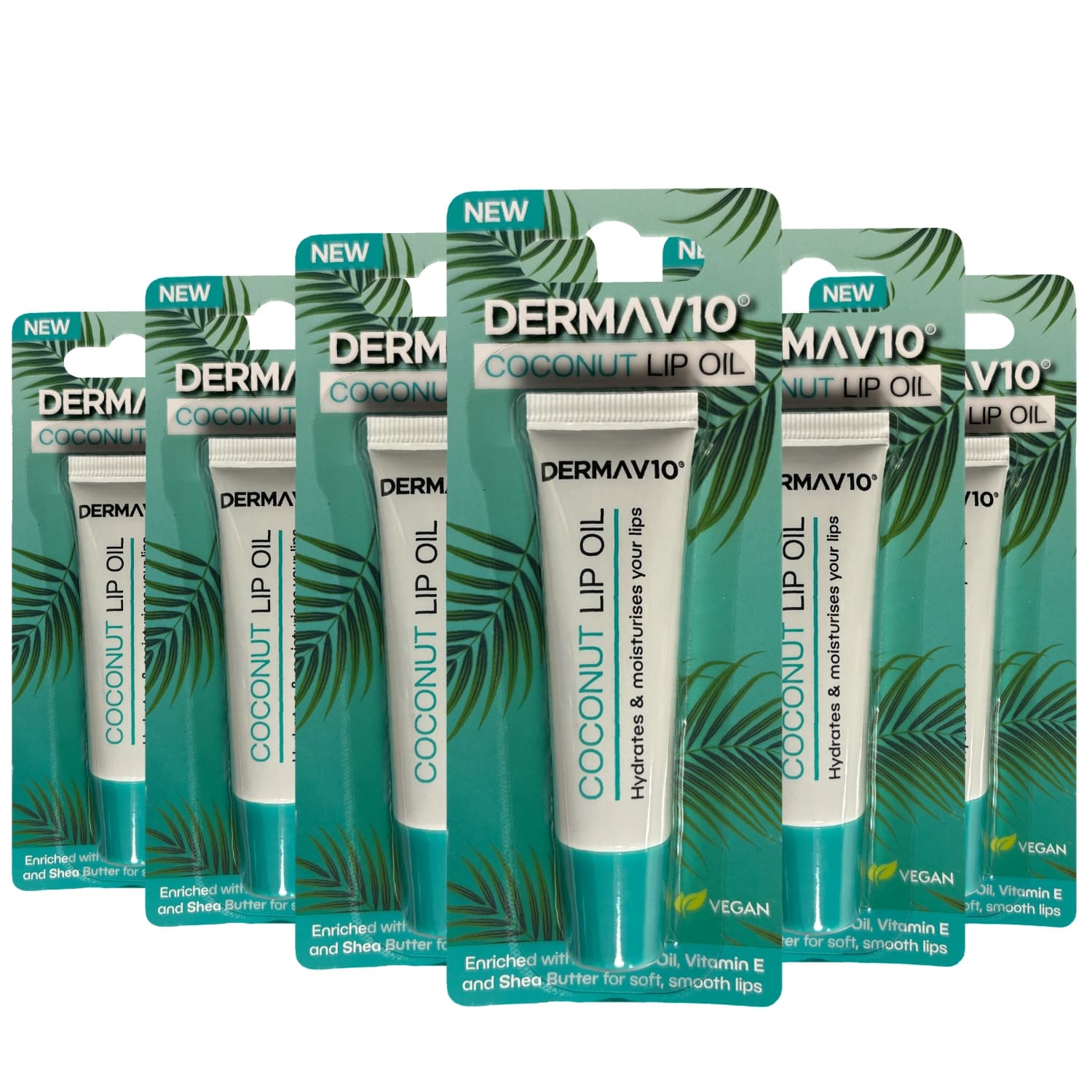 Derma V10 Coconut Lip Oil 10ml