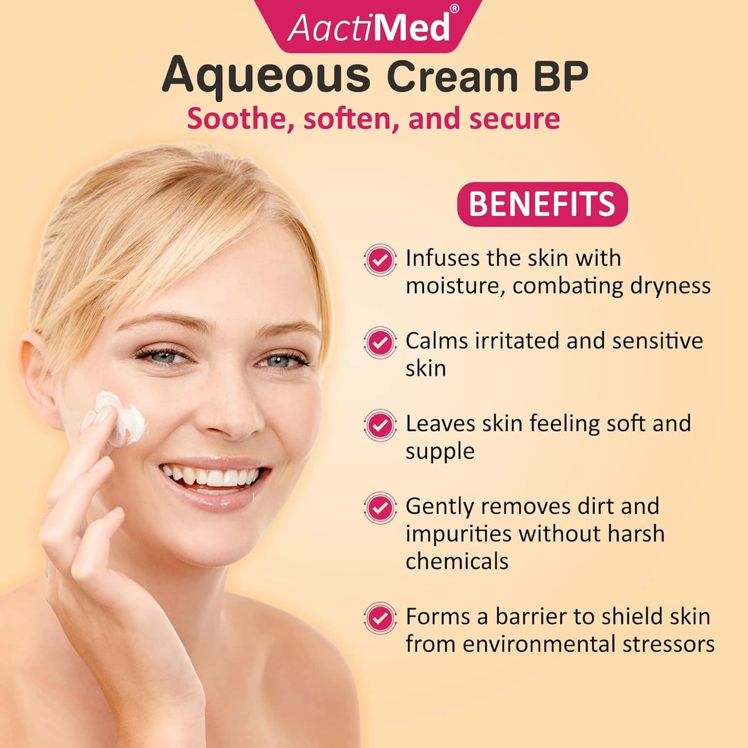 AactiMed Aqueous cream BP 500gm