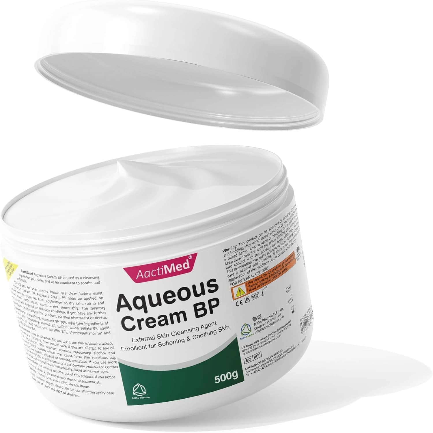 AactiMed Aqueous cream BP 500gm