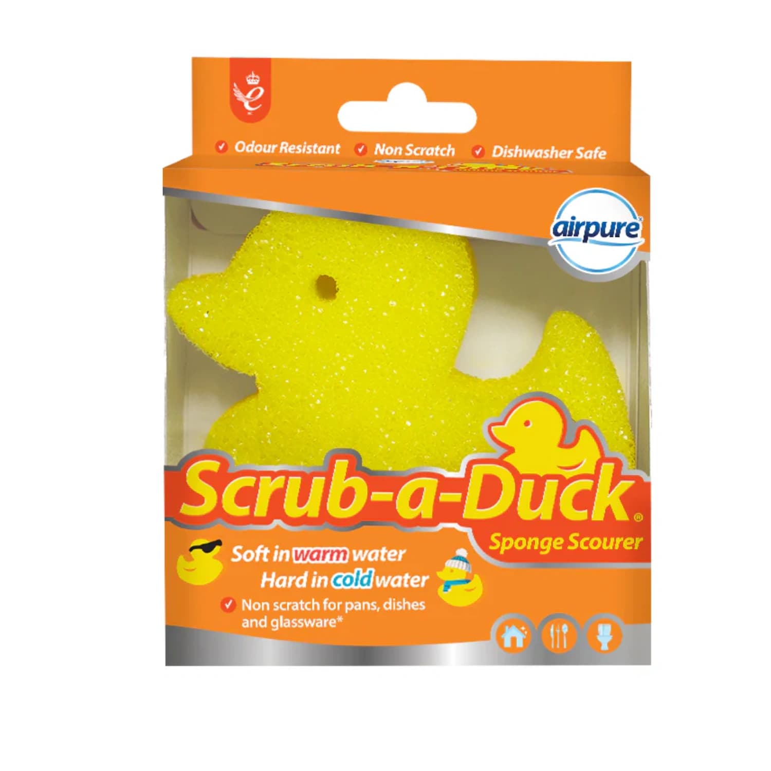 Airpure Scrub-a-Duck Sponge Scourer