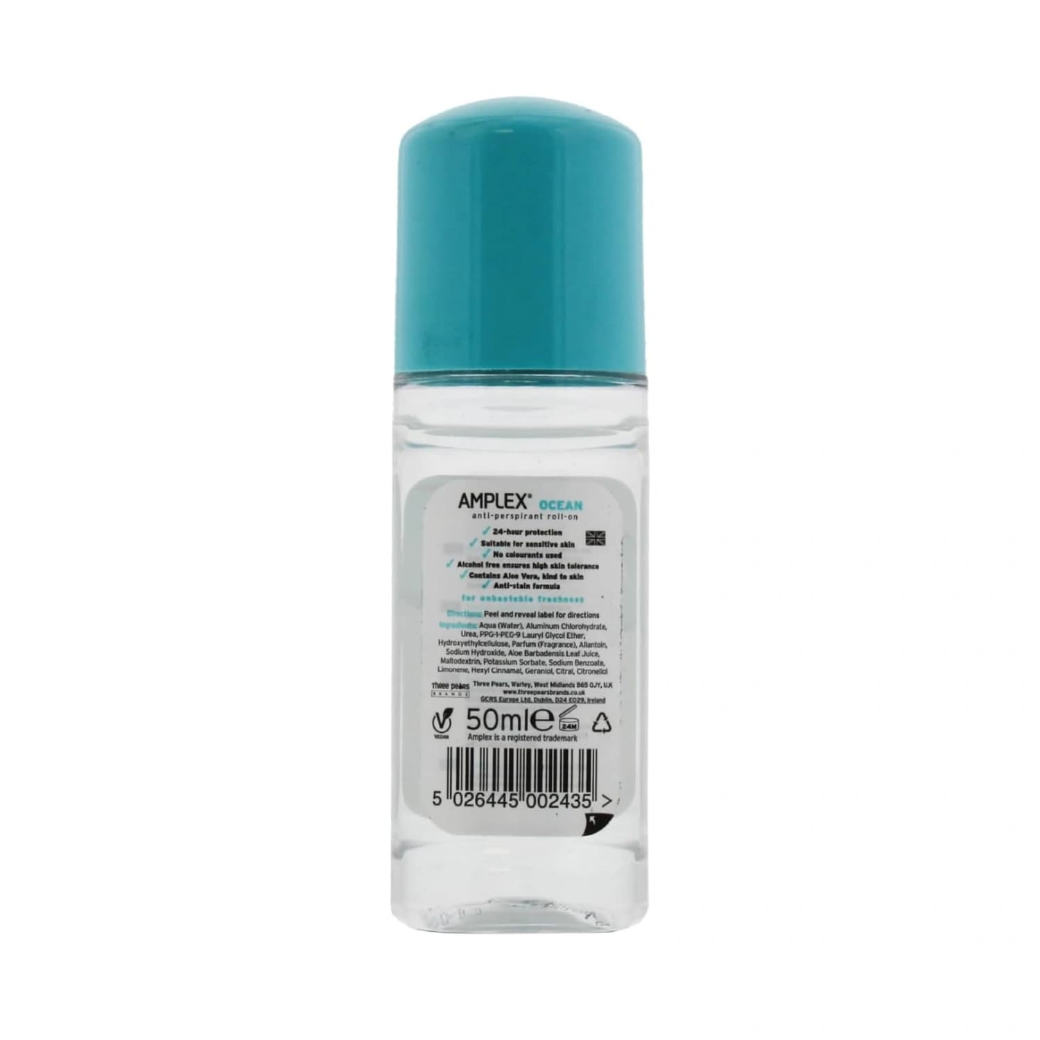 Amplex Ocean Deodorant Roll On 50ml
