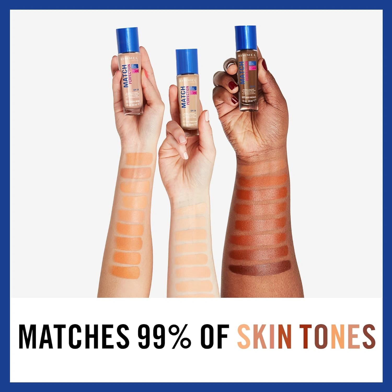 Rimmel Match Perfection Foundation 081 Fair Ivory