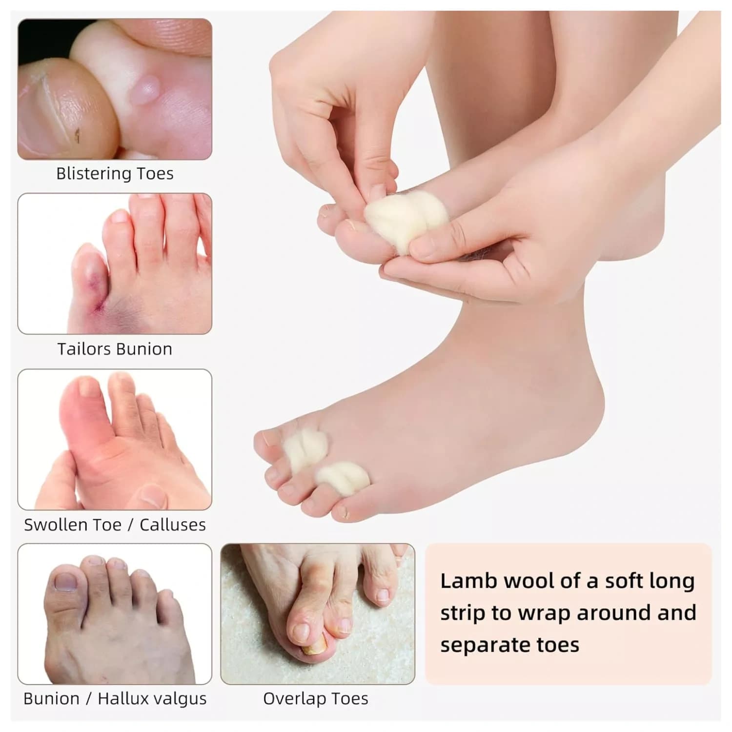 Carnation Footcare Animal Wool 25g