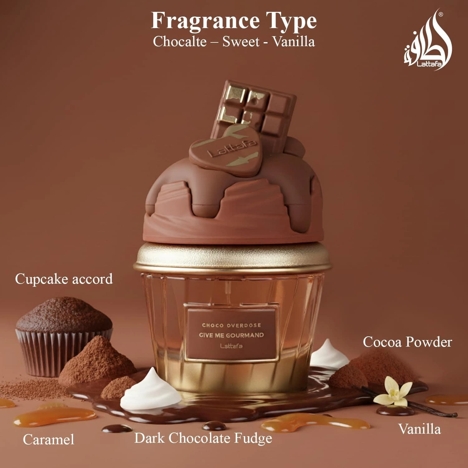Choco Overdose 75ml Eau De Parfum by Lattafa