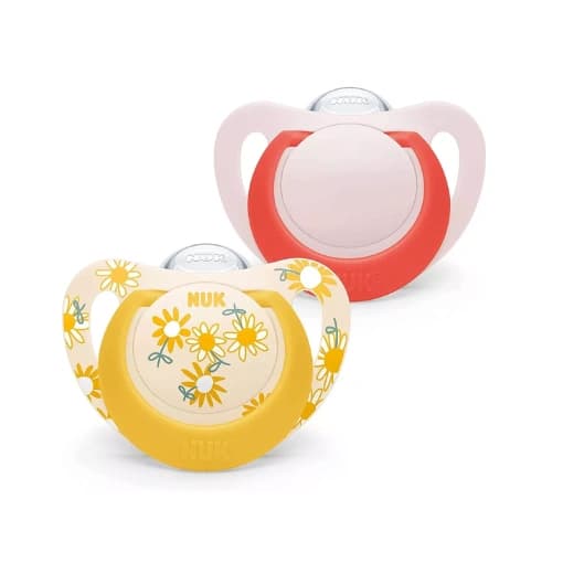 NUK Star Baby Dummy Soothers 18-36 Months