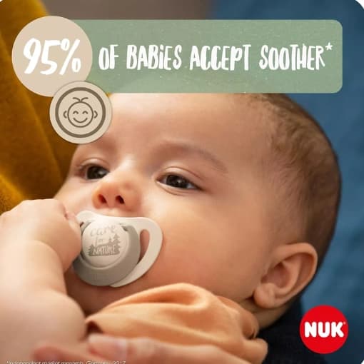 NUK Star Baby Dummy Soothers 18-36 Months