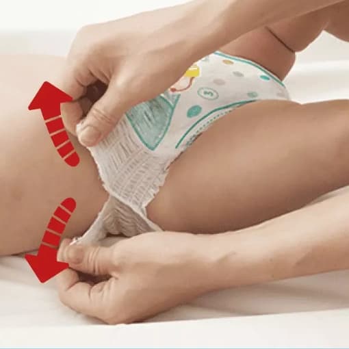 Pampers Baby-Dry Nappy Pants Size 4, 9-15kg, 23 Count