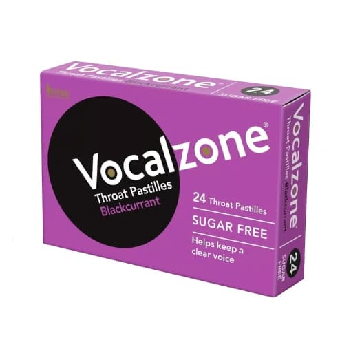 Vocalzone 3 Flavour Bundle Sore Throat Relief Pastilles Multi-Pack (3 x 24)