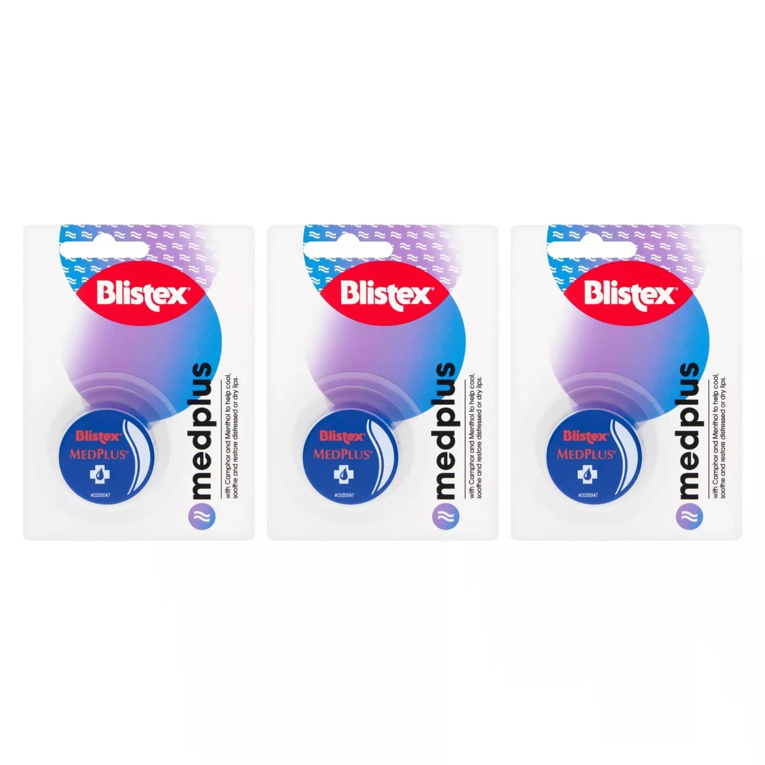 Blistex MedPlus Lip Balm SPF 15 Lip Repair 7ml - Pack 3