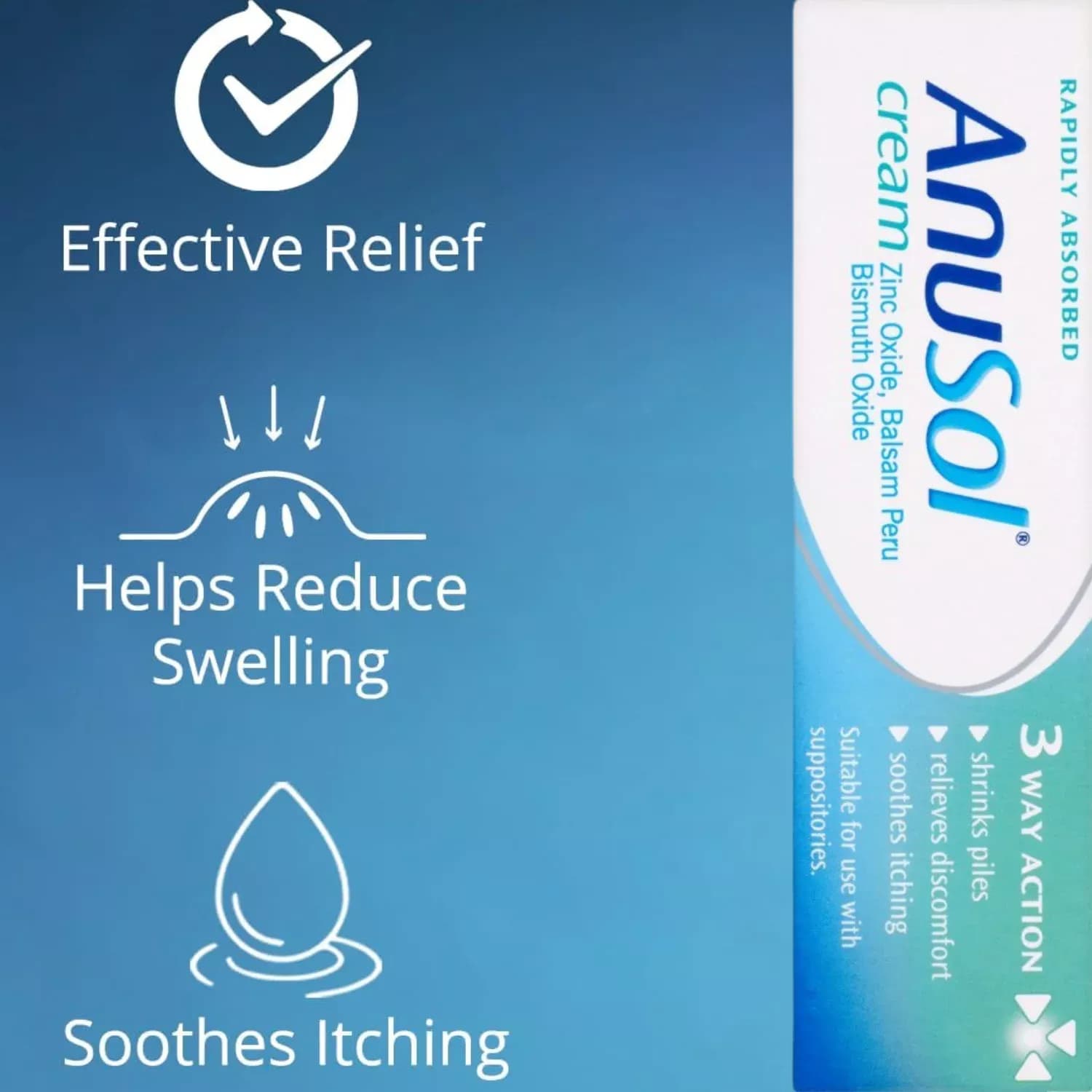 Anusol Haemorrhoids Treatment Cream 23gm