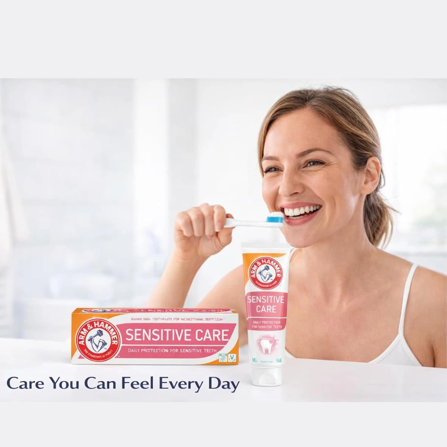 Arm & Hammer Sensitive Care Toothpaste 125g - Pack 6