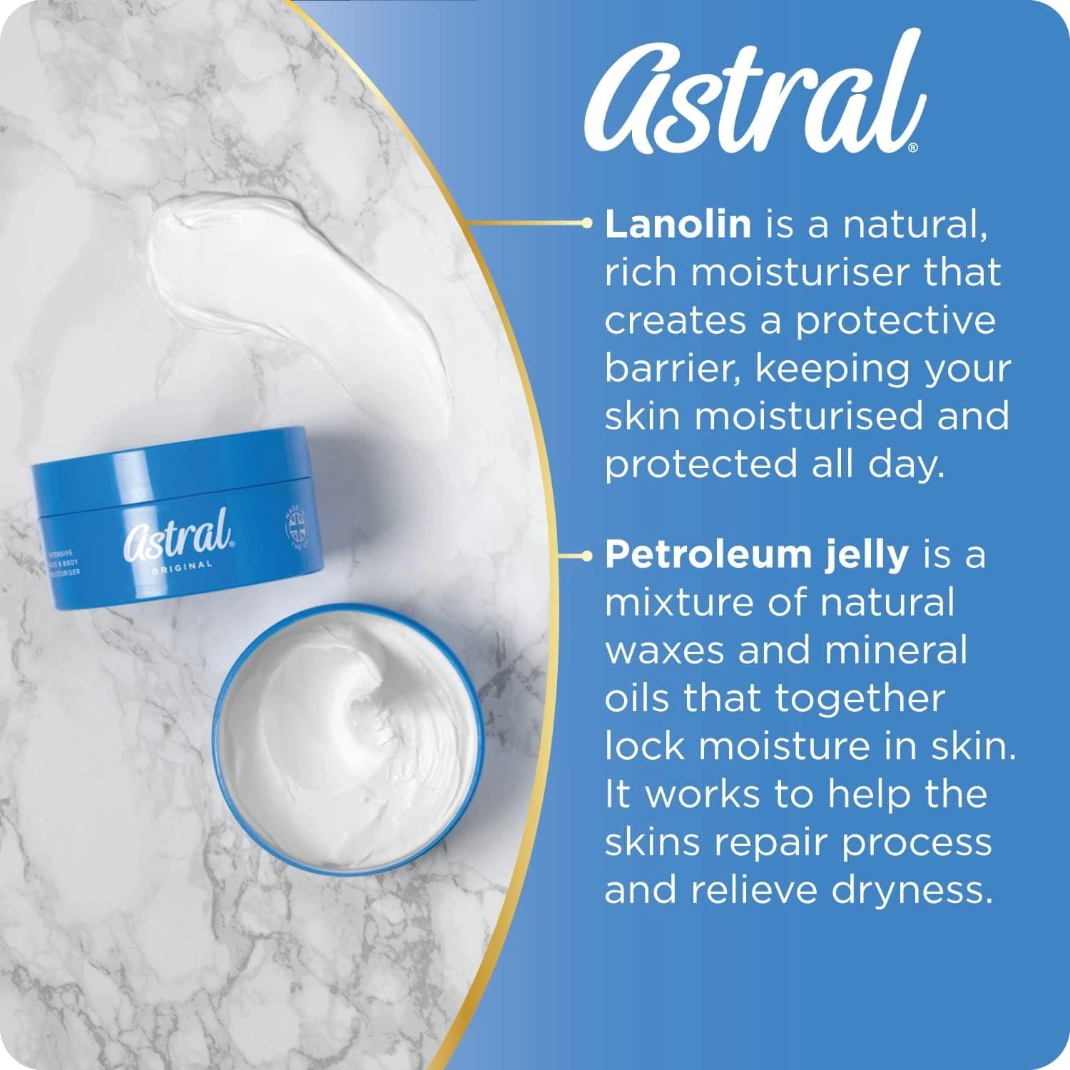 Astral Original Face And Body Moisturizer 500ml
