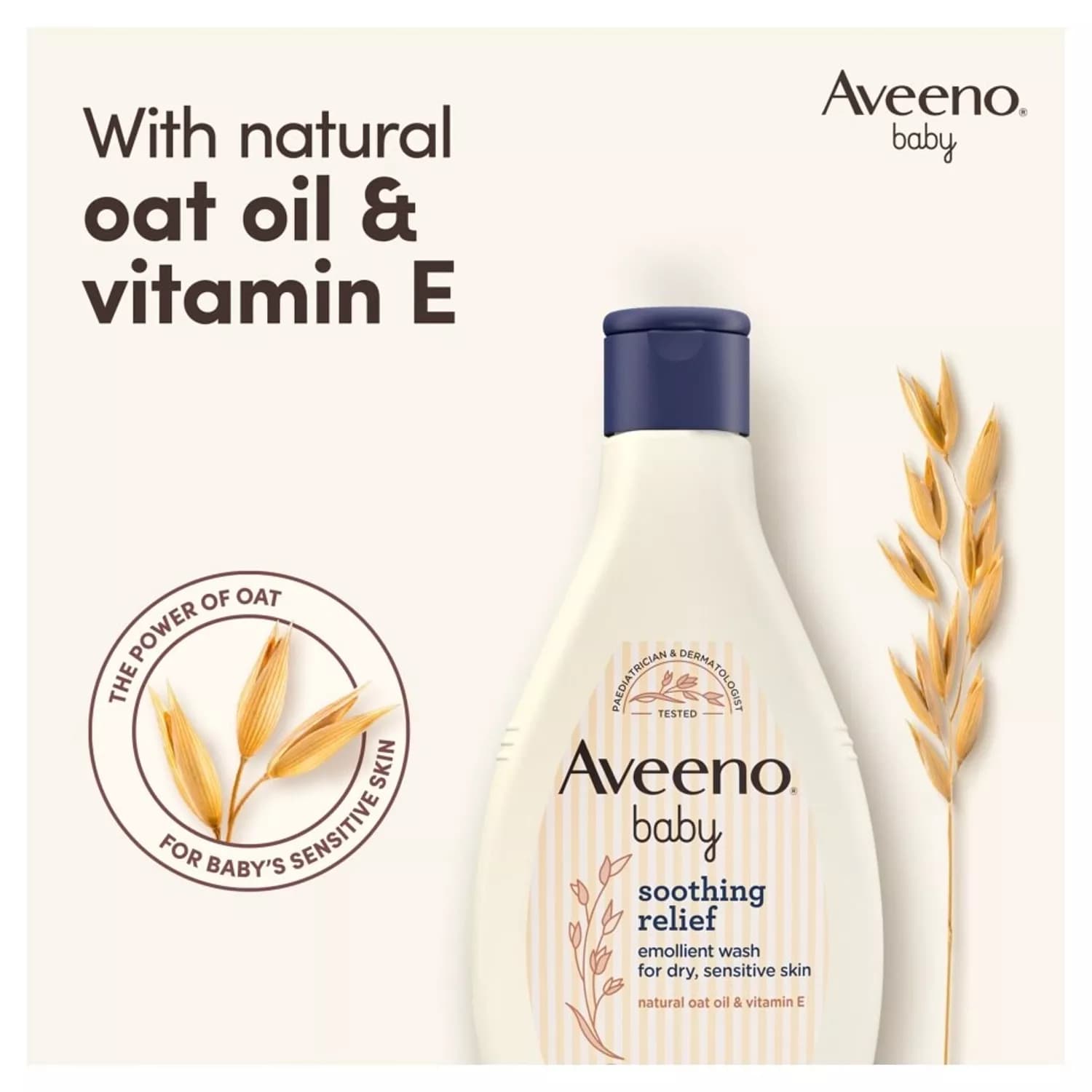 Aveeno Baby Sooth Emollient Wash 250ml