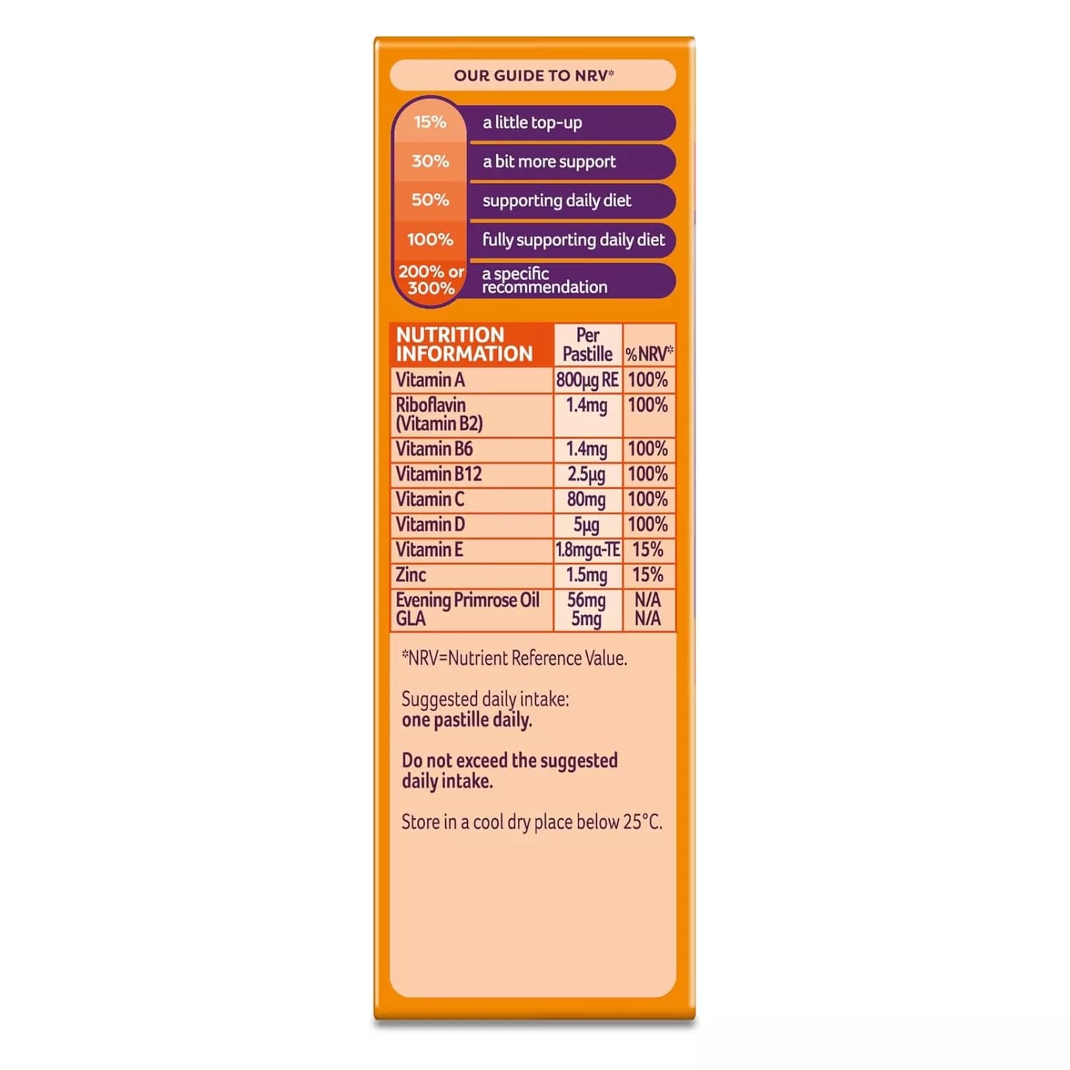 Bassetts Multivitamins Orange & Passion Fruit Flavour Soft & Chewies 12-18 Years 30s