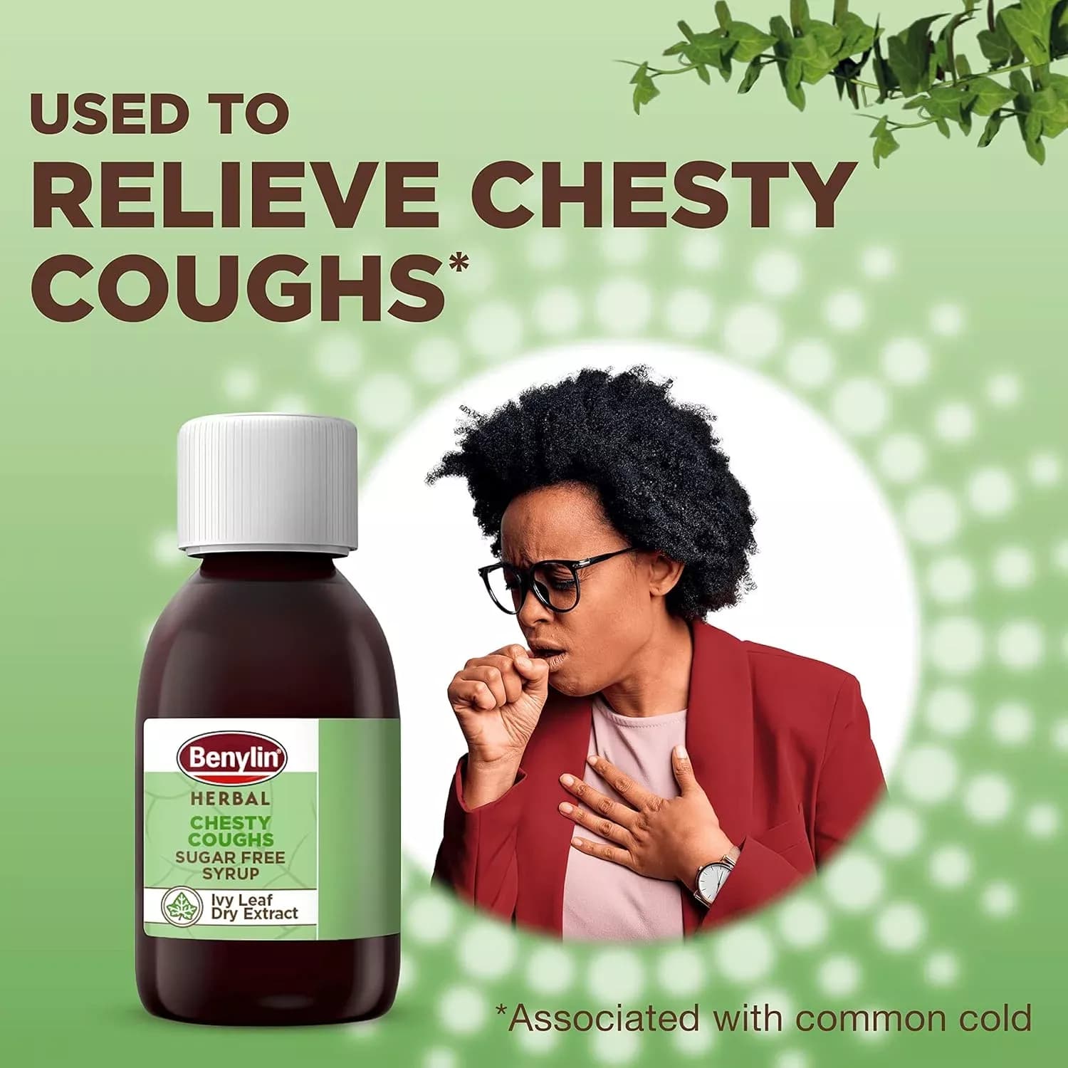 Benylin Herbal Chesty Coughs Sugar Free Syrup 100ml