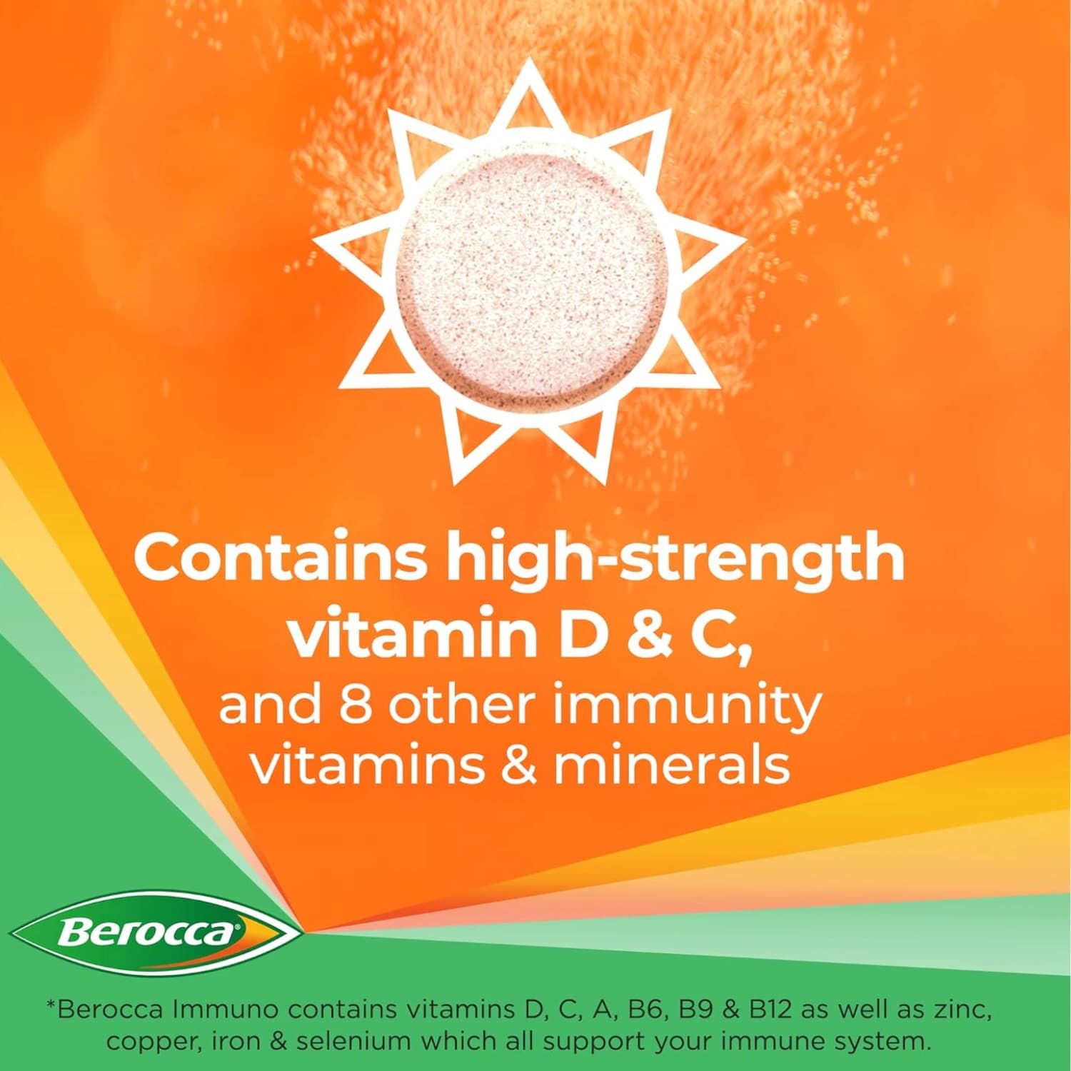 Berocca Immuno Effervescent Tablets 15's