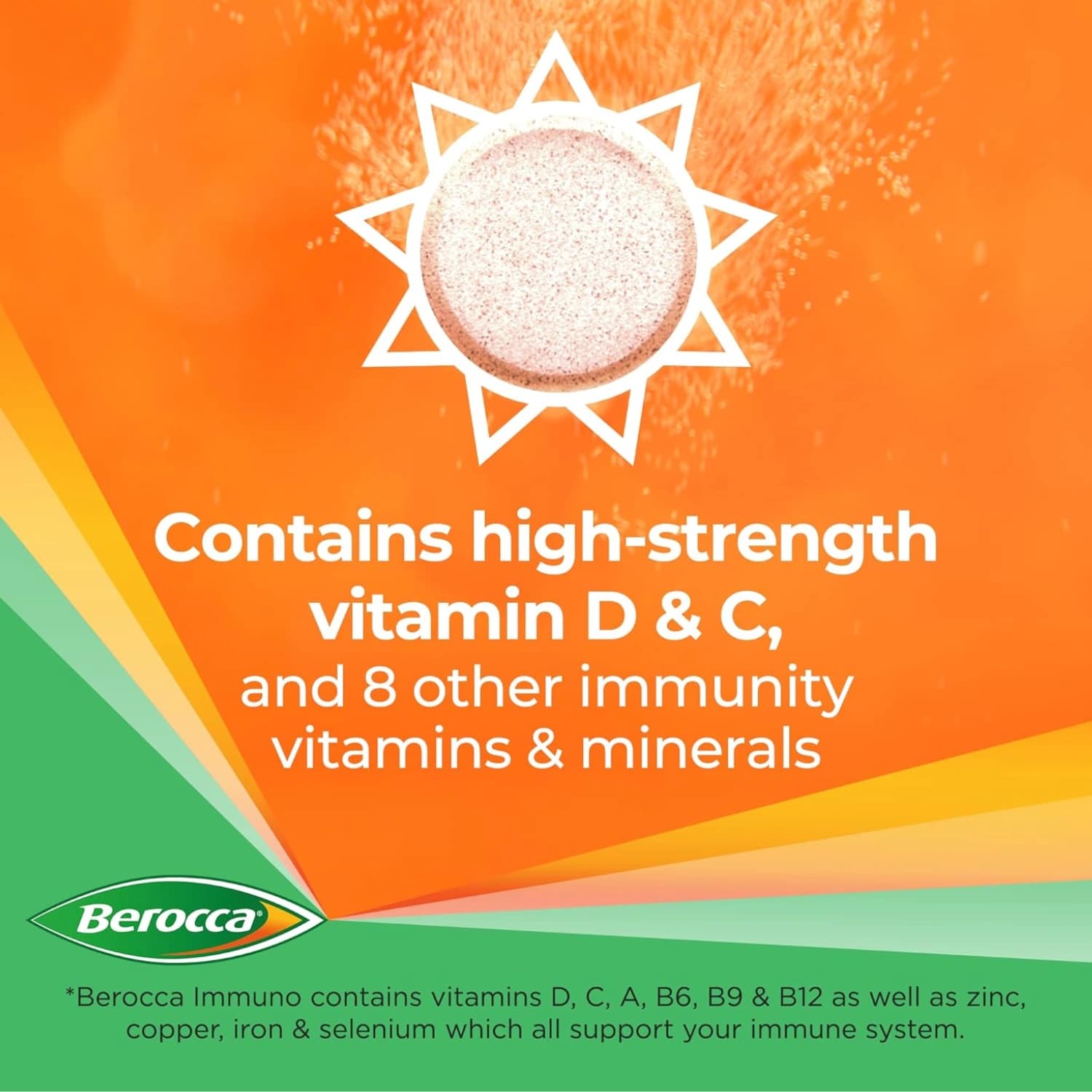 Berocca Immuno Energy & Immune Support 30 Tablets