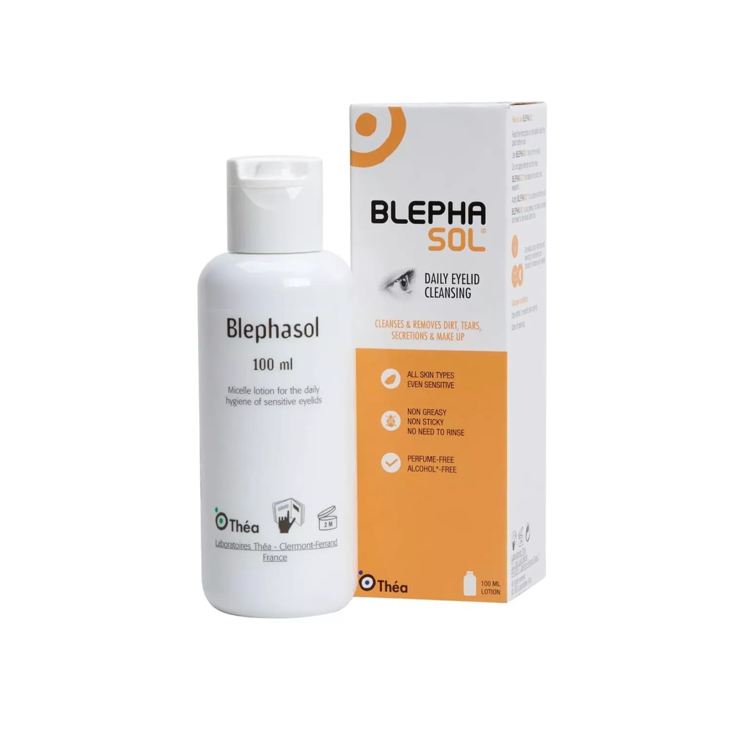 BlephaSol Daily Eyelid Cleansing Lotion - 100ml