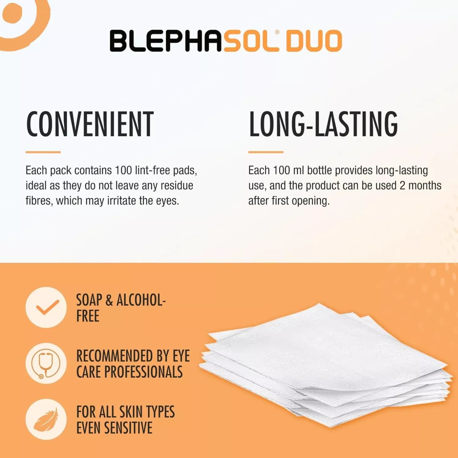 Blephasol Duo Eye Hygiene Lotion 100ml