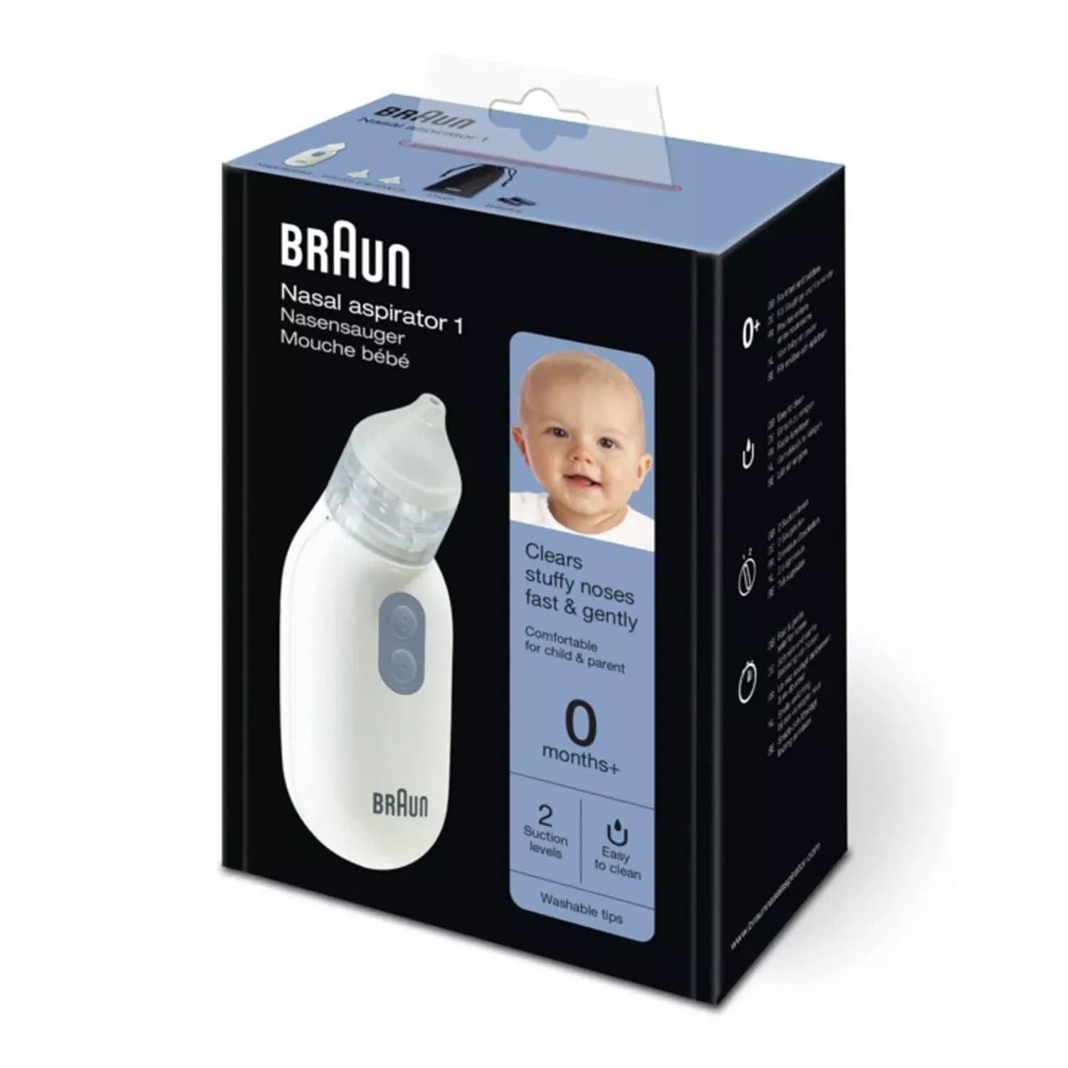 Braun BNA100 Electrical Nasal Aspirator 0+ Months