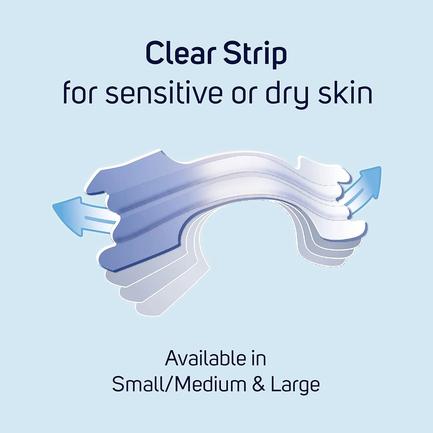 Breathe Right Nasal Strips Clear Small/Medium 10count