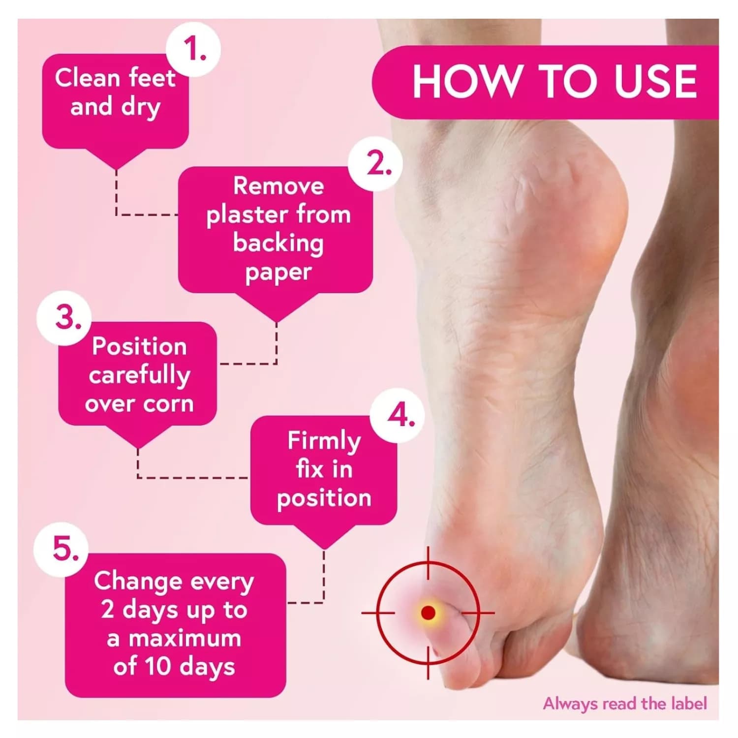 Carnation Footcare Corn Caps x 10