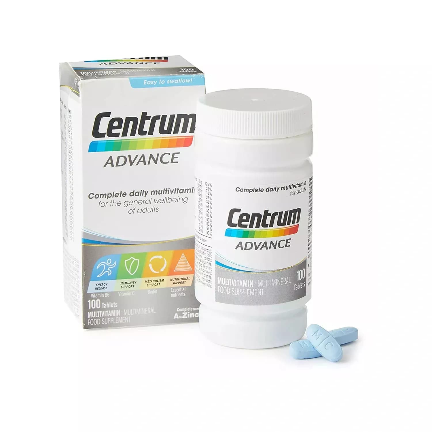 Centrum Advance Multivitamin 100 Tablets
