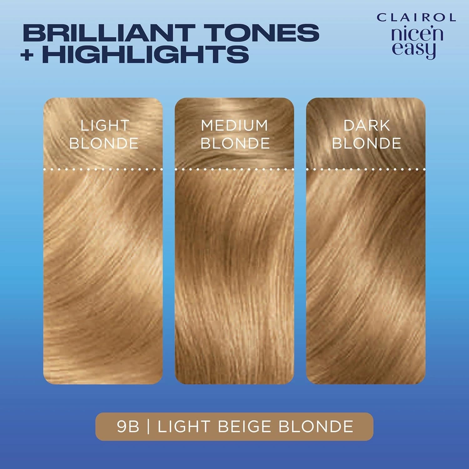 Clairol Nice N Easy 9B Light Beige Blonde