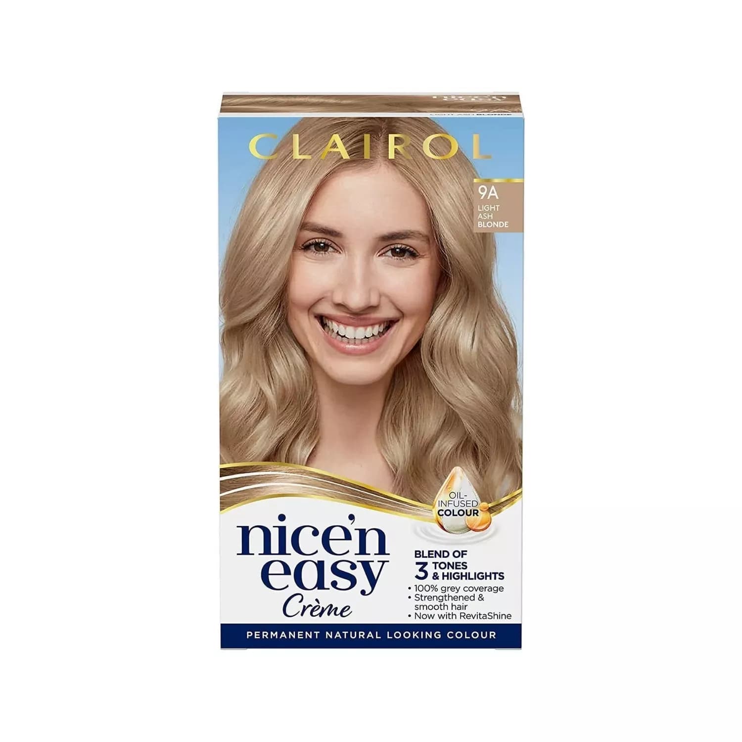 Clairol Nice'n Easy Hair Dye 9A Light Ash Blonde