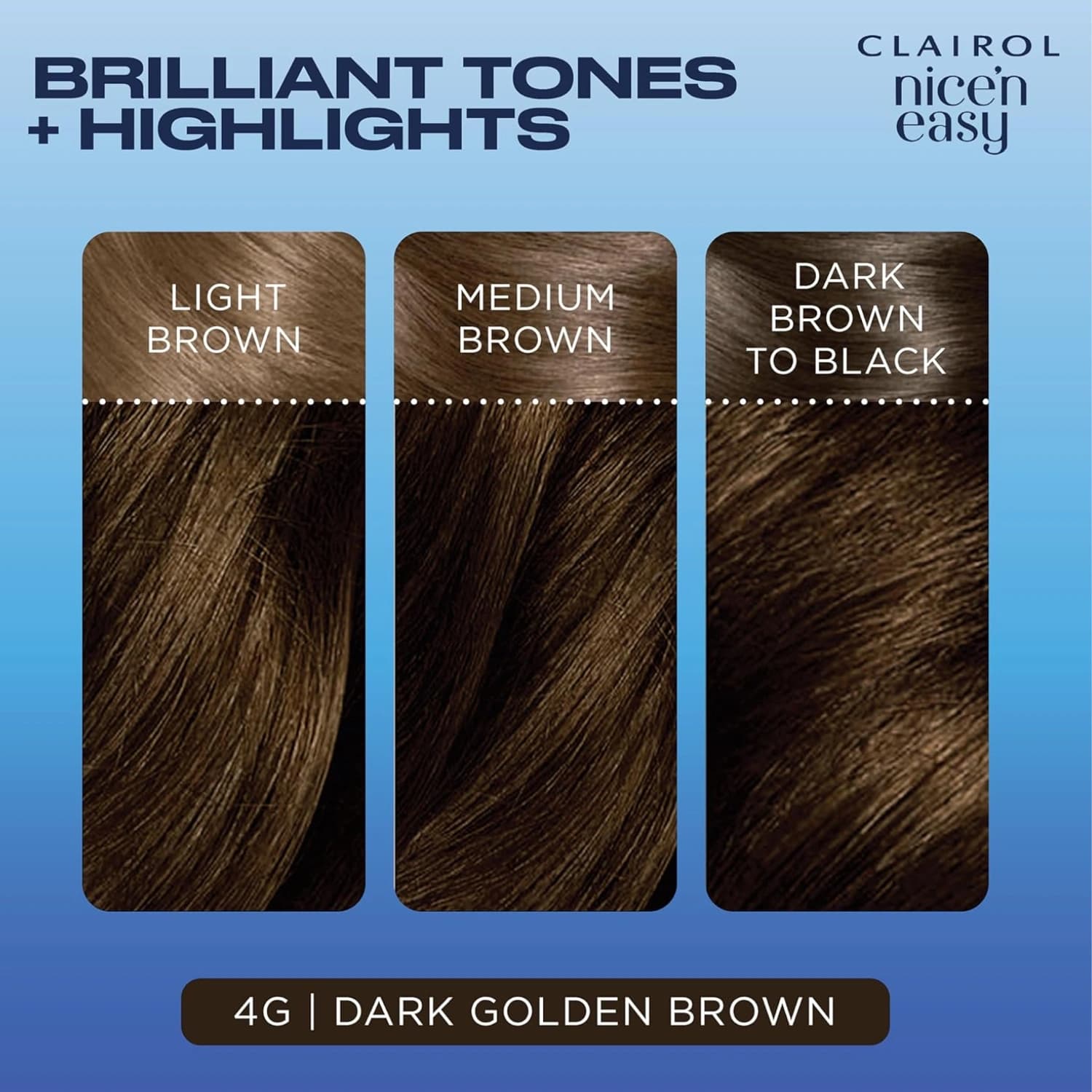 Clairol Nice'n Easy 4g Dark Golden Brown