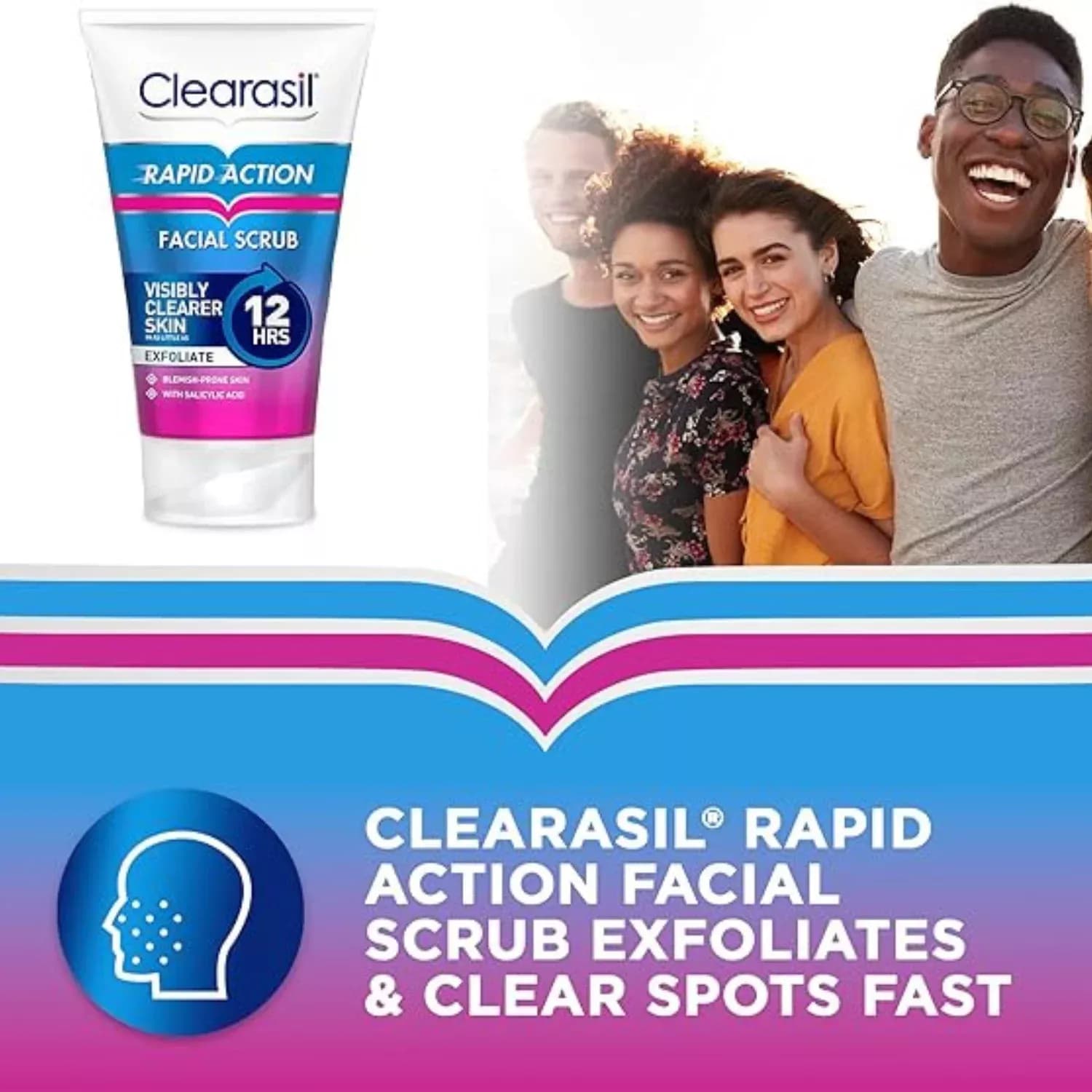 Clearasil Rapid Action Scrub 125ml