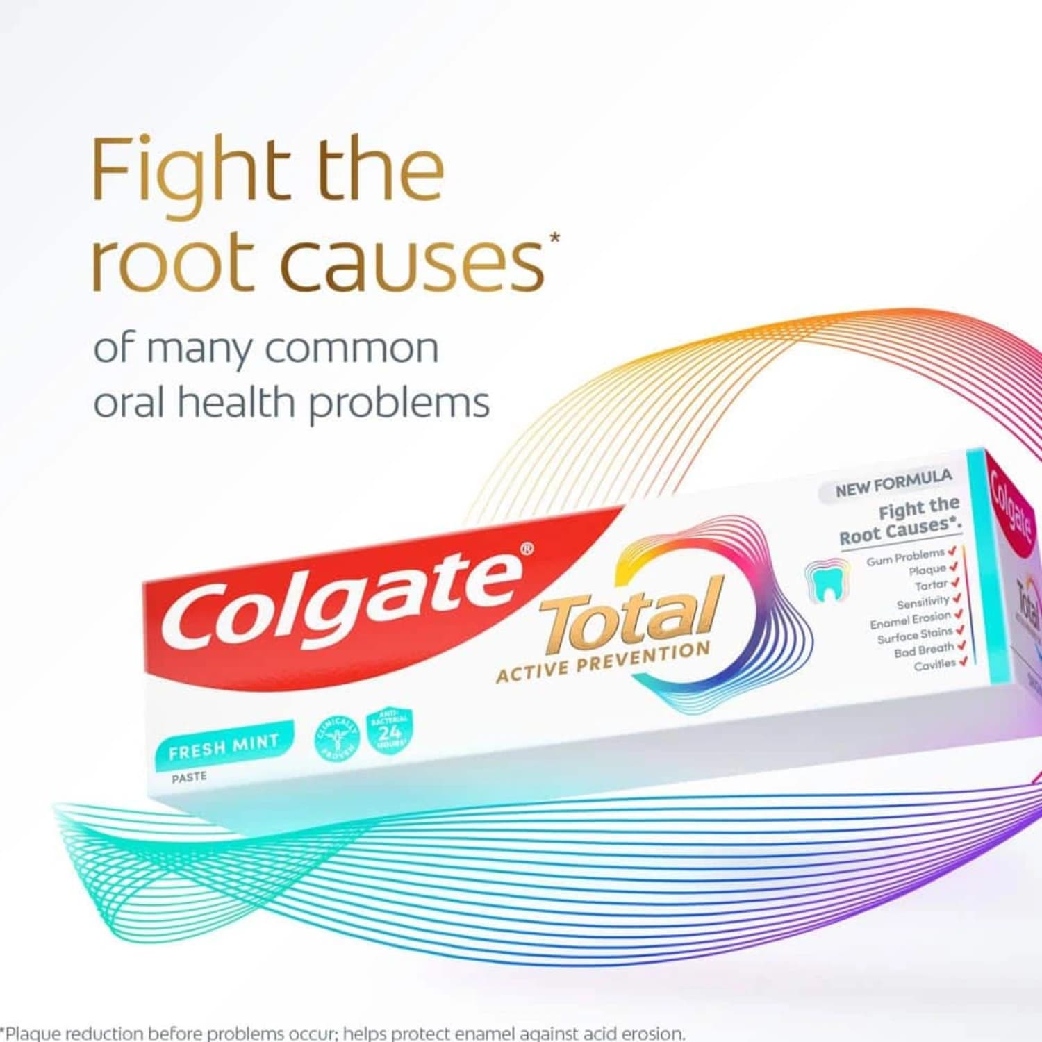 Colgate Total Active Prevention Fresh Mint Toothpaste 75ml