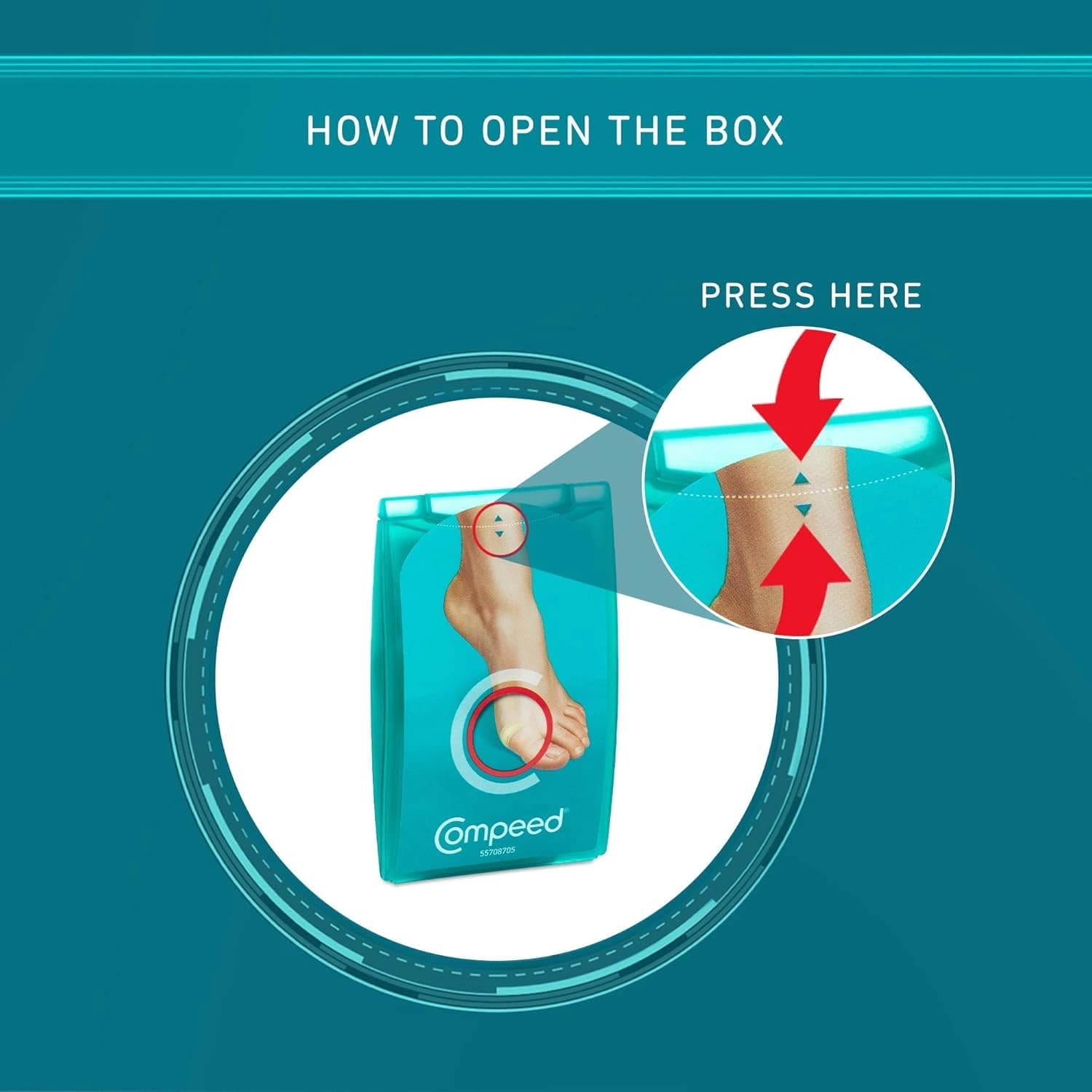 Compeed Blister Plasters Small Pack of 6