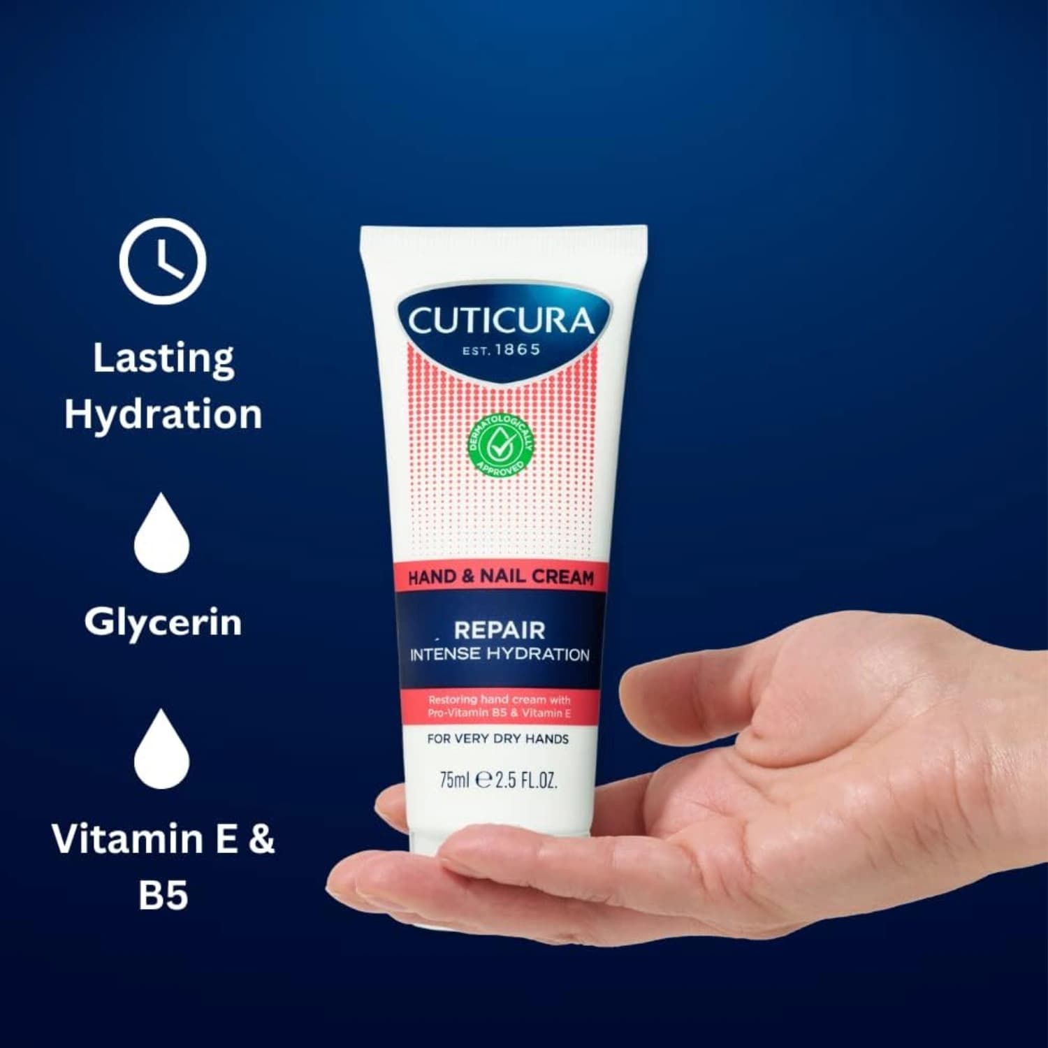 Cuticura Repair Hand & Nail Cream 75ml