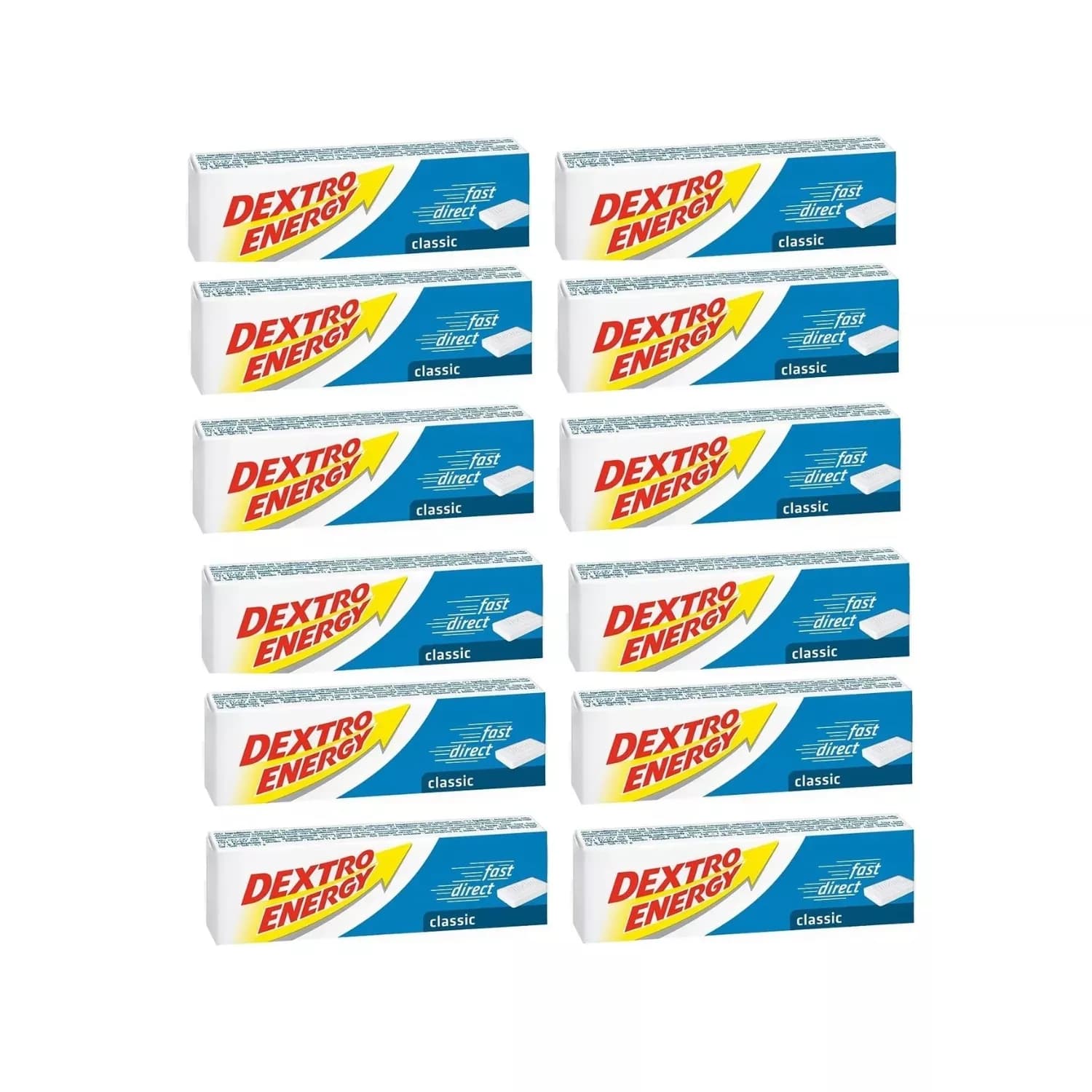 Dextro Energy Classic 14 Tablets, 47g Pack of 12