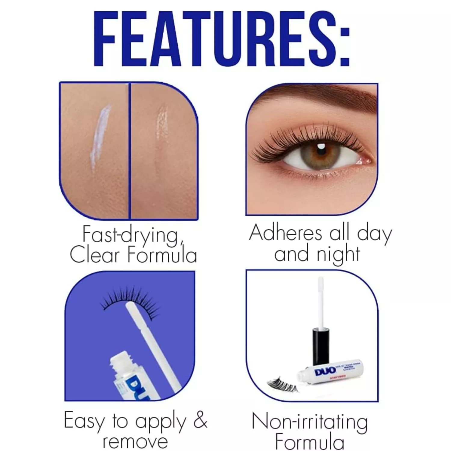 Duo Quick-Set Striplash Adhesive, Clear 5g