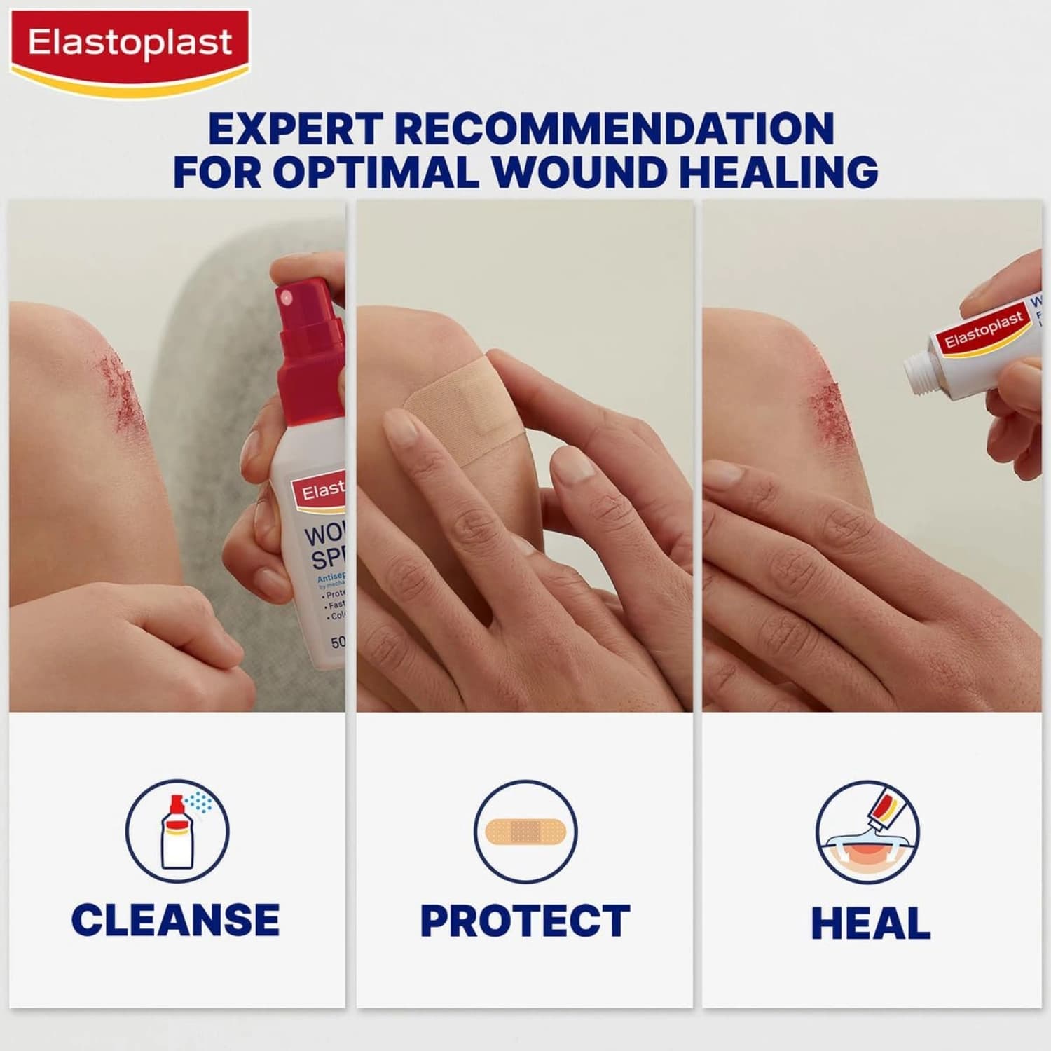 Elastoplast Fabric Extra Flexible Breathable Plasters, 10s