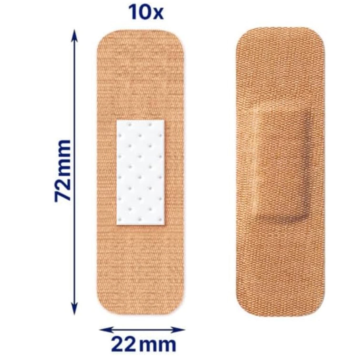 Elastoplast Fabric Extra Flexible Breathable Plasters, 10s